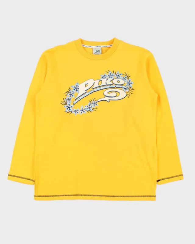 Vintage 00s Piko Hawaiian Longboard Wear Crewneck Sweatshirt - M sold by Rokit