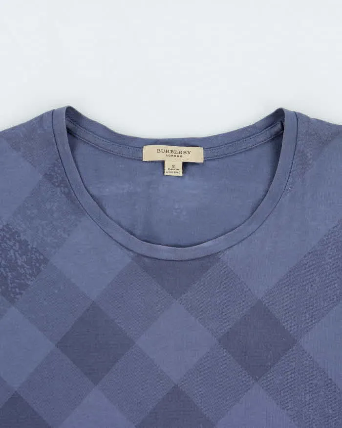 Vintage Y2K 00s Burberry Nova Check Print Crewneck T-Shirt - S sold by Rokit product image thumbnail 5