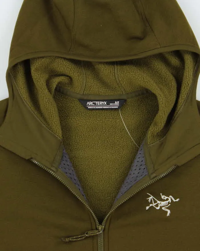 Arc'teryx Kyanite AR Tech Khaki Hooded Full-Zip Fleece - S sold by Rokit product image thumbnail 5