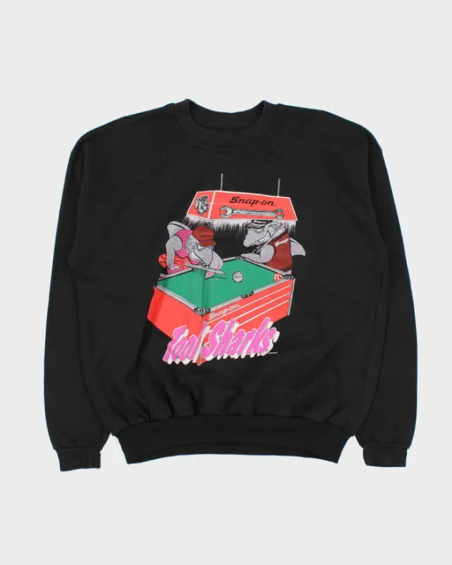 Vintage 1990s Snap-On Tool Sharks Crewneck Sweatshirt - L sold by Rokit