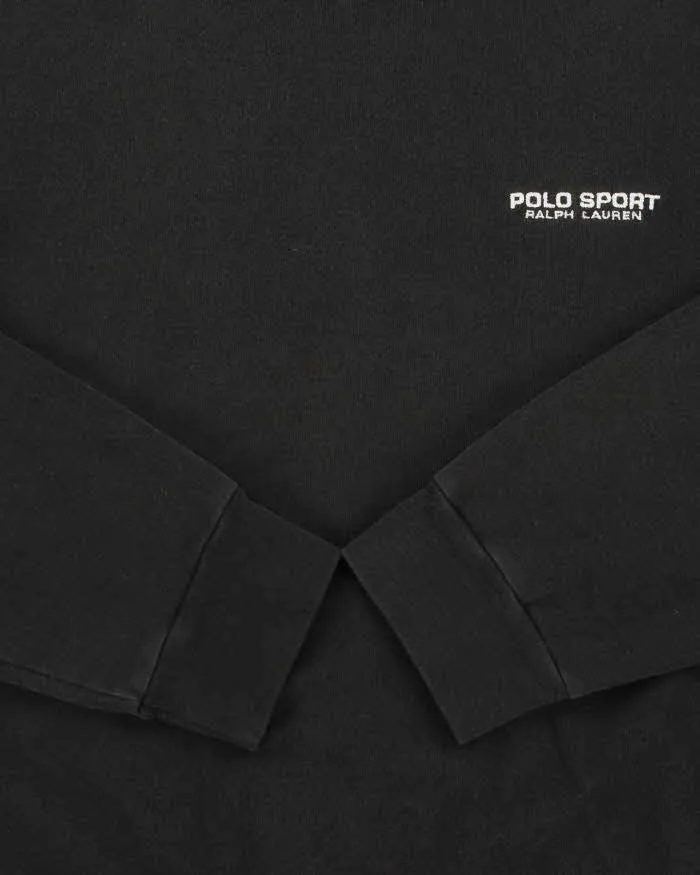 Vintage 1990s Polo Sport Ralph Lauren V-Neck Sweatshirt - M sold by Rokit product image thumbnail 4