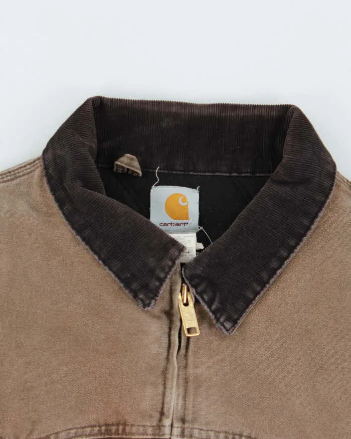 Vintage 1999 Carhartt Sante Fe Quilt lined Workwear Jacket - XL sold by Rokit product image thumbnail 3