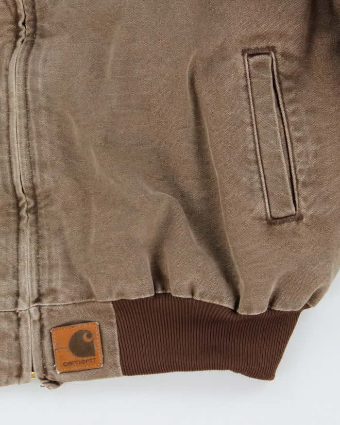 Vintage 1999 Carhartt Sante Fe Quilt lined Workwear Jacket - XL sold by Rokit product image thumbnail 4