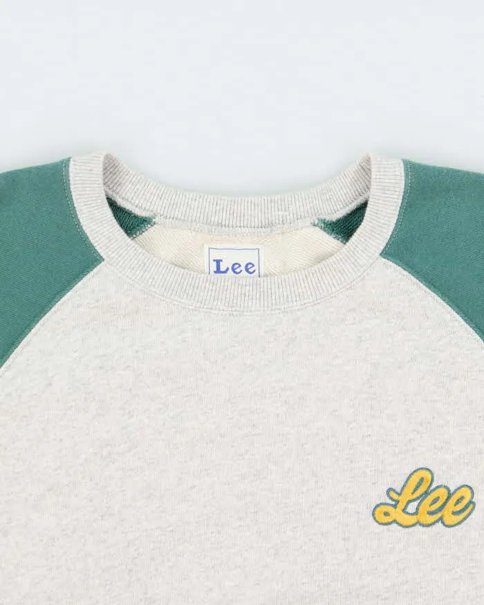 Vintage Lee Two-Tone Boxy Crewneck Sweatshirt - M sold by Rokit product image thumbnail 5