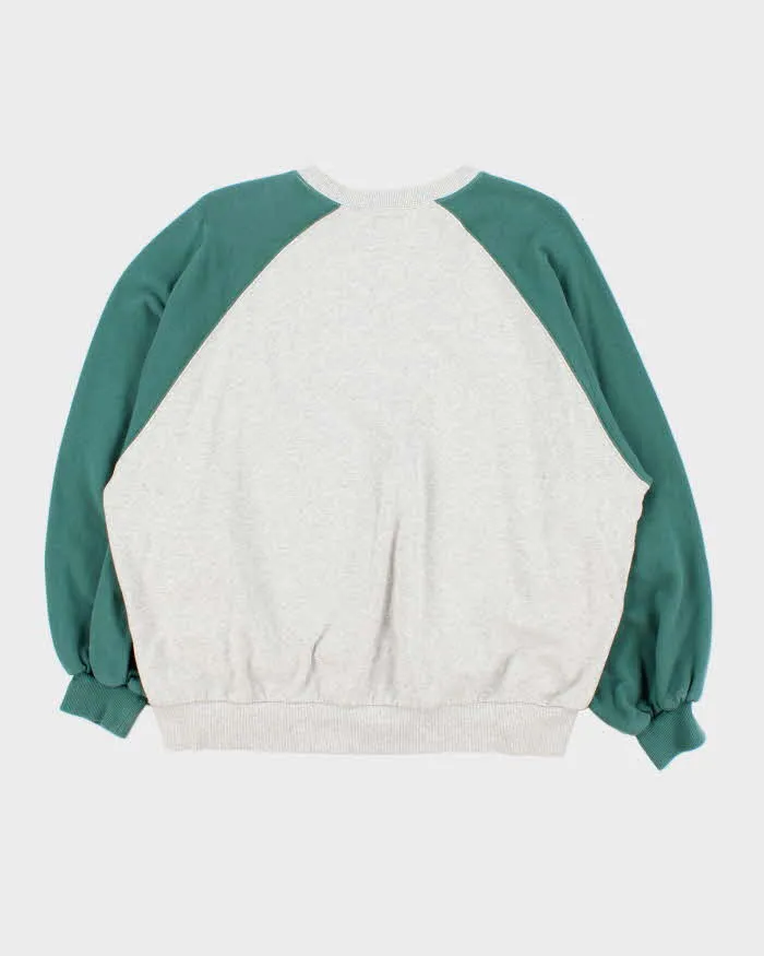 Vintage Lee Two-Tone Boxy Crewneck Sweatshirt - M sold by Rokit product image thumbnail 2