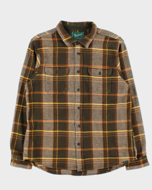Vintage Woolrich Heavyweight Flannel Shirt - XL sold by Rokit