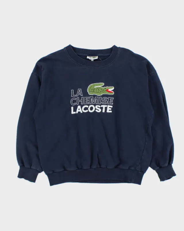 Vintage 1990s Lacoste La Chemise Embroidered Crewneck Sweatshirt - M sold by Rokit