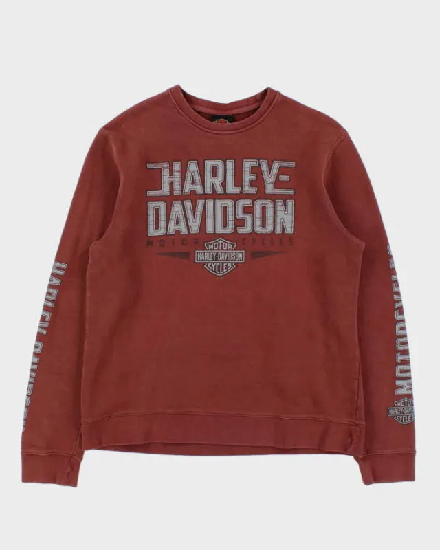 Vintage Harley Davidson Laconia New Hampshire Crewneck Sweatshirt - L sold by Rokit