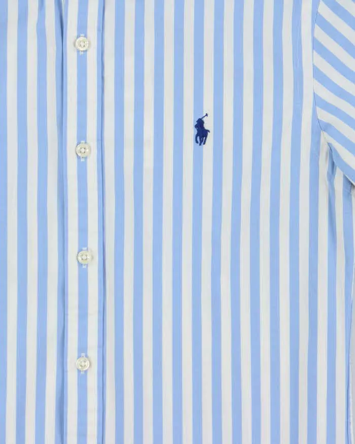 Vintage Polo Ralph Lauren Slim Fit Striped Long Sleeve Shirt - S sold by Rokit product image thumbnail 4