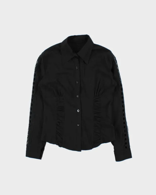 Vintage Y2k 00s Ruched Blouse - S sold by Rokit