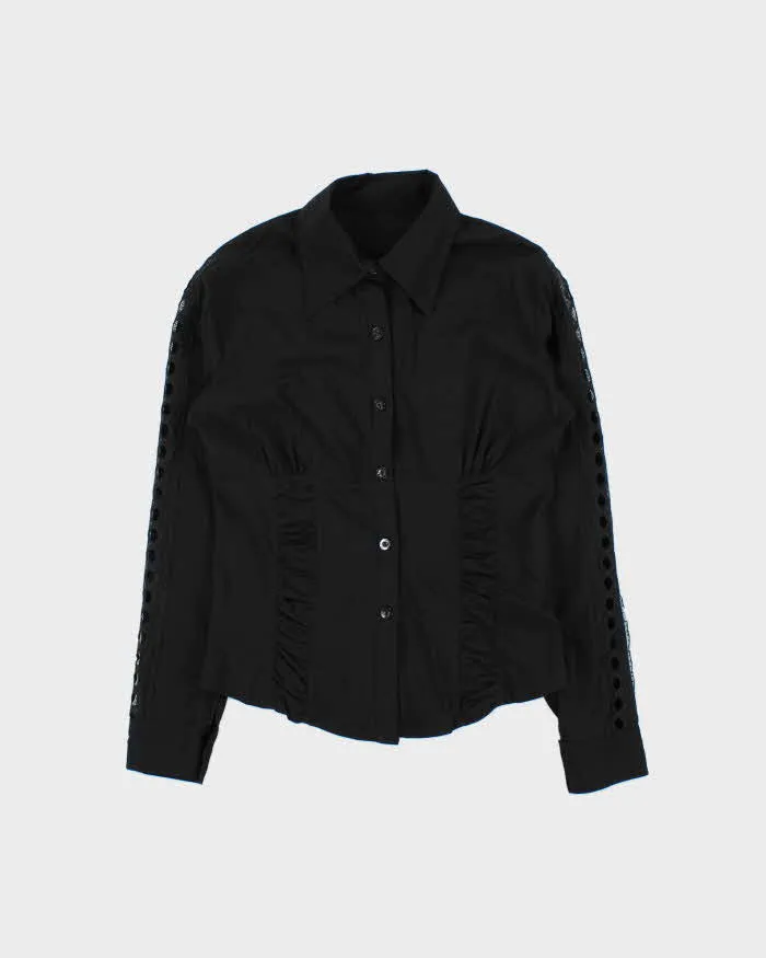 Vintage Y2k 00s Ruched Blouse - S sold by Rokit
