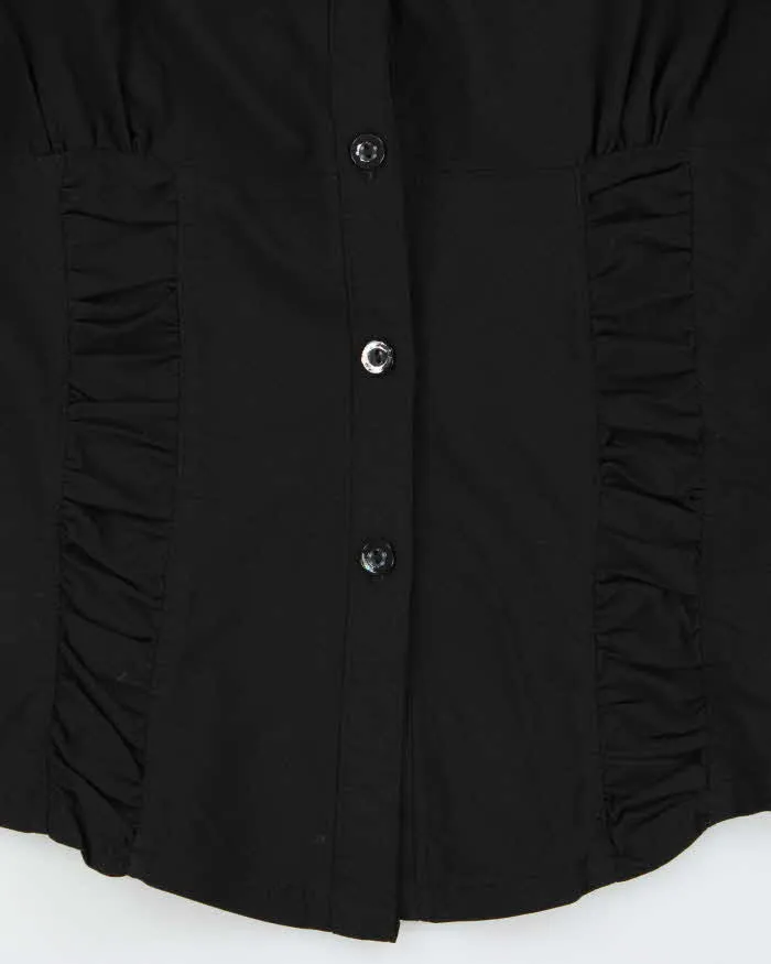Vintage Y2k 00s Ruched Blouse - S sold by Rokit product image thumbnail 5
