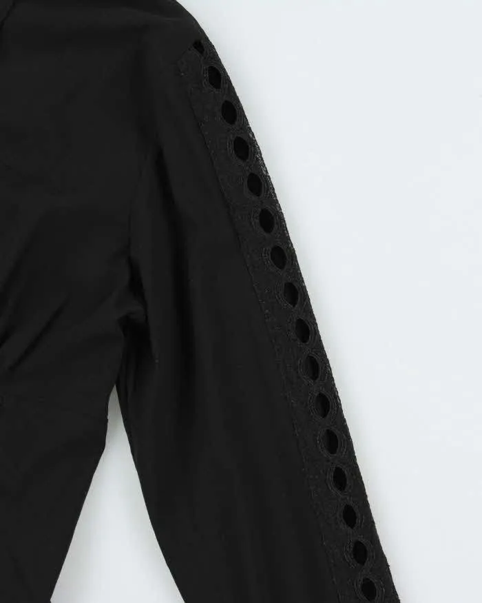 Vintage Y2k 00s Ruched Blouse - S sold by Rokit product image thumbnail 4