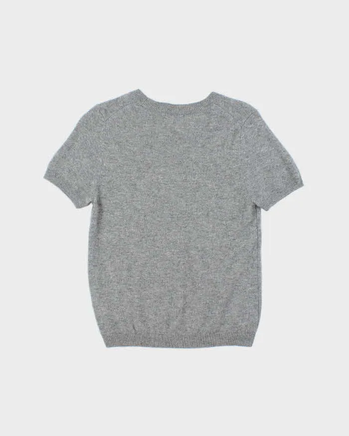 Vintage Quince Cashmere Short Sleeve Cardigan - S sold by Rokit product image thumbnail 2