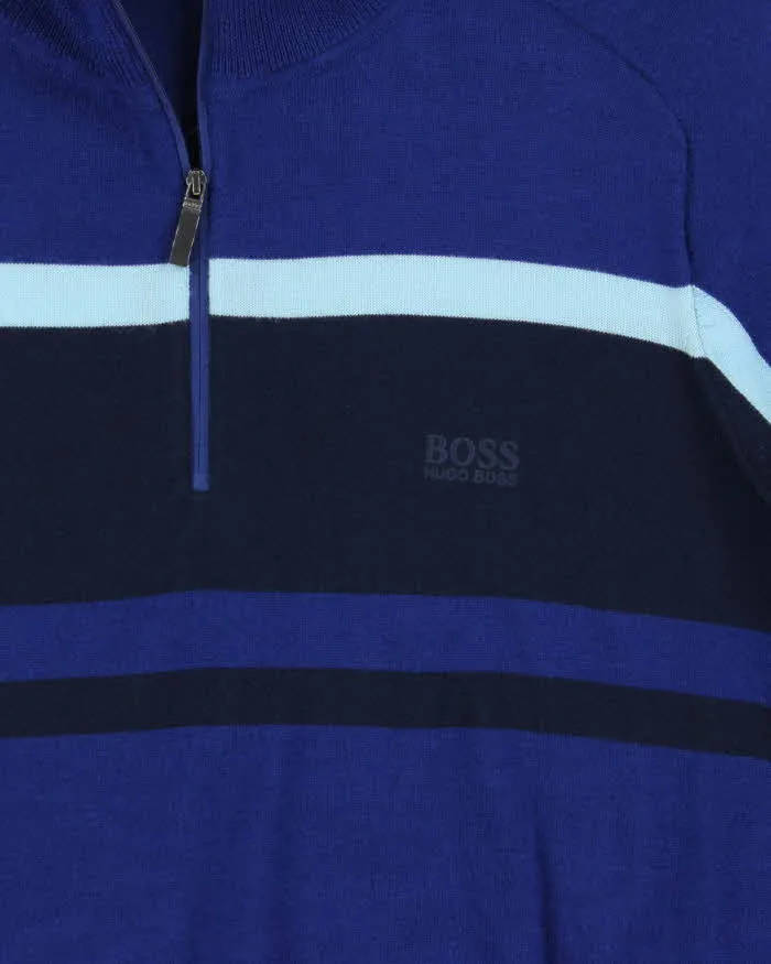 Hugo Boss Wool Quarter-zip Jumper - XL sold by Rokit product image thumbnail 4