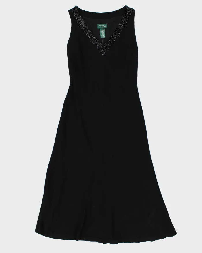 Vintage 00s Ralph Lauren Beaded Dress - S sold by Rokit