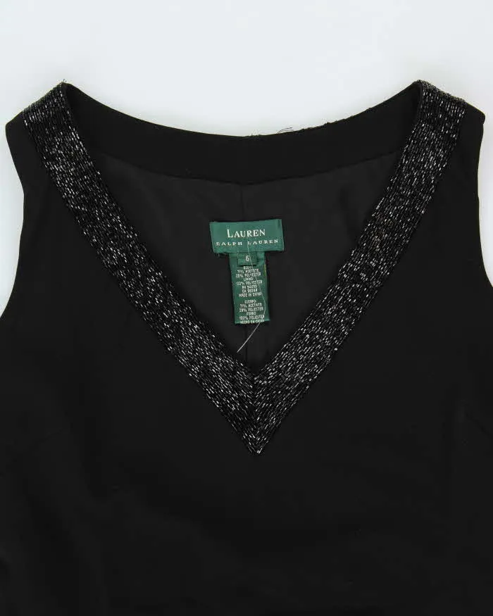 Vintage 00s Ralph Lauren Beaded Dress - S sold by Rokit product image thumbnail 3