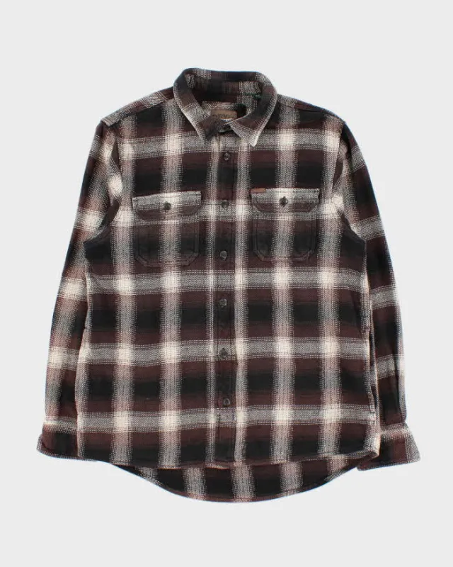 Vintage Orvis Heavyweight Flannel Shirt - M sold by Rokit