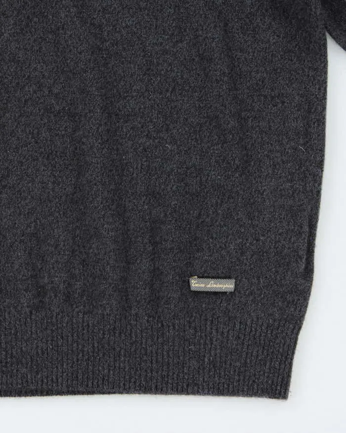 Vintage Tonino Lamborghini Cashmere Quarter-zip Jumper - S sold by Rokit product image thumbnail 5