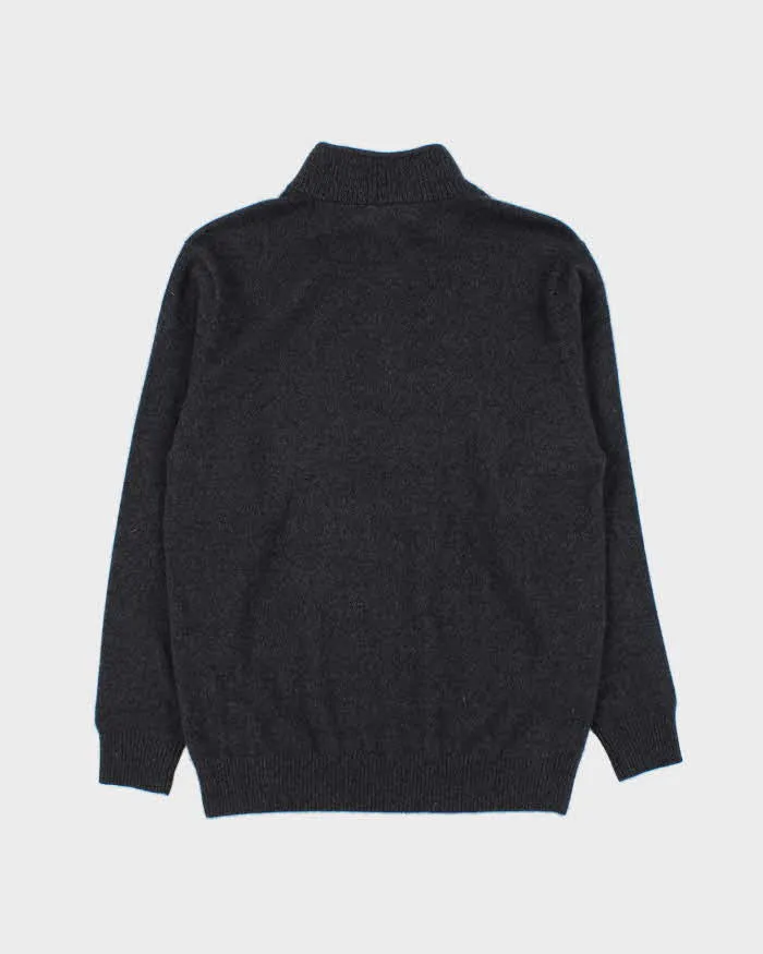 Vintage Tonino Lamborghini Cashmere Quarter-zip Jumper - S sold by Rokit product image thumbnail 2