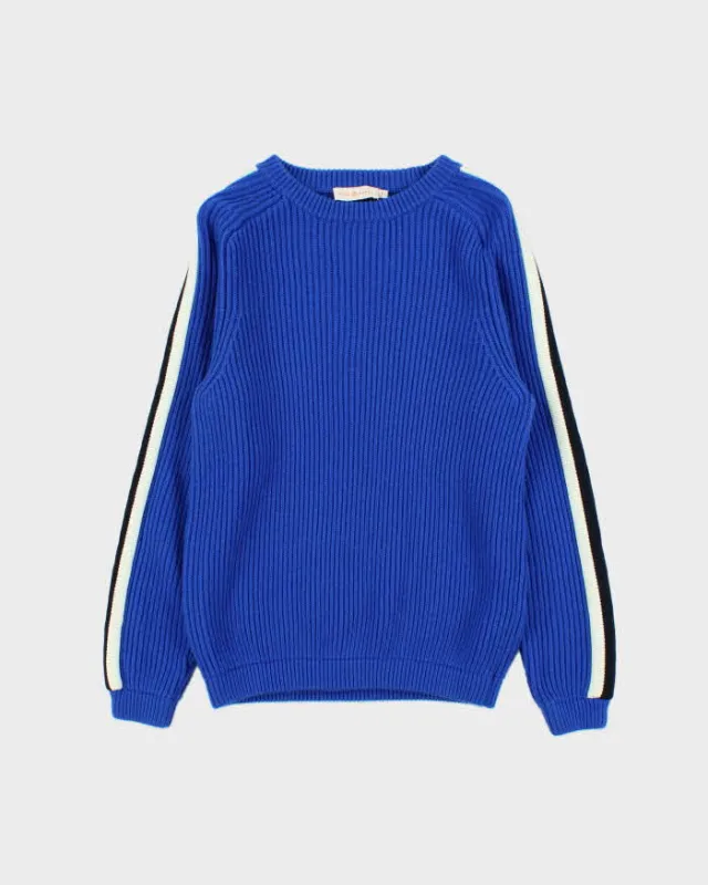 Vintage Women's Tory Burch Soft Wool Ribbed Knit Crewneck Jumper - S sold by Rokit