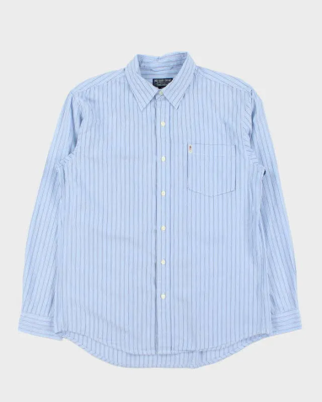 Vintage Y2K 00s Polo Jeans Ralph Lauren Striped Long Sleeve Shirt - M made by Ralph Lauren