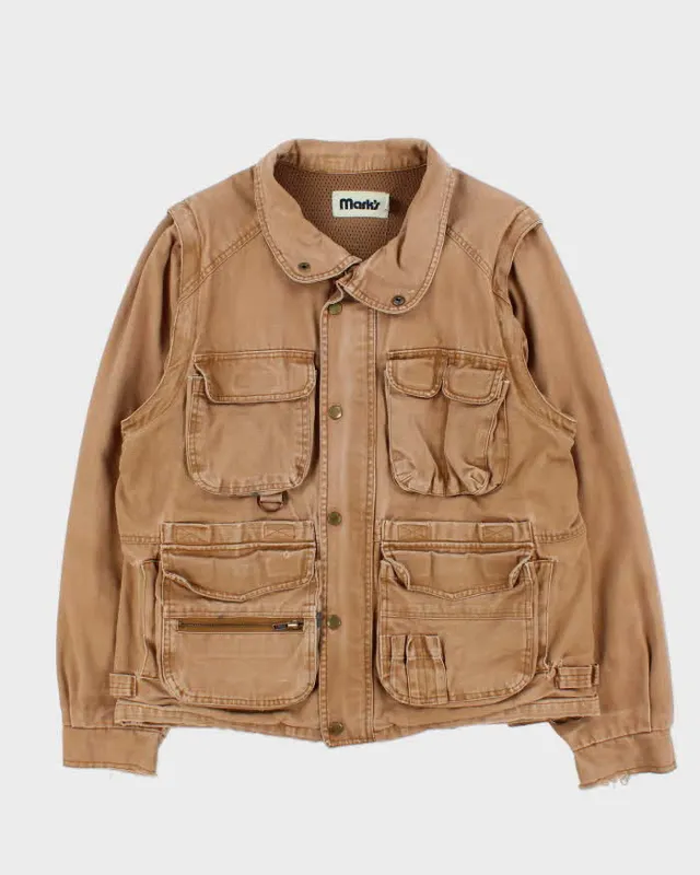 Vintage 00s Mark's Heavyweight Field Utility Workwear Jacket / Gilet - M sold by Rokit