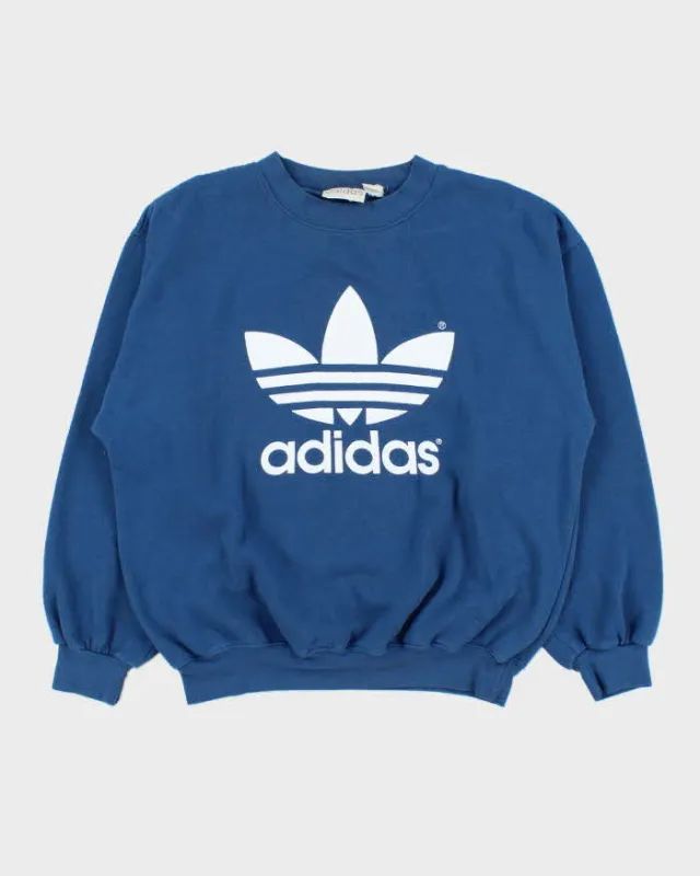 Vintage 1991 Adidas Originals Trefoil Logo Crewneck Sweatshirt - L sold by Rokit
