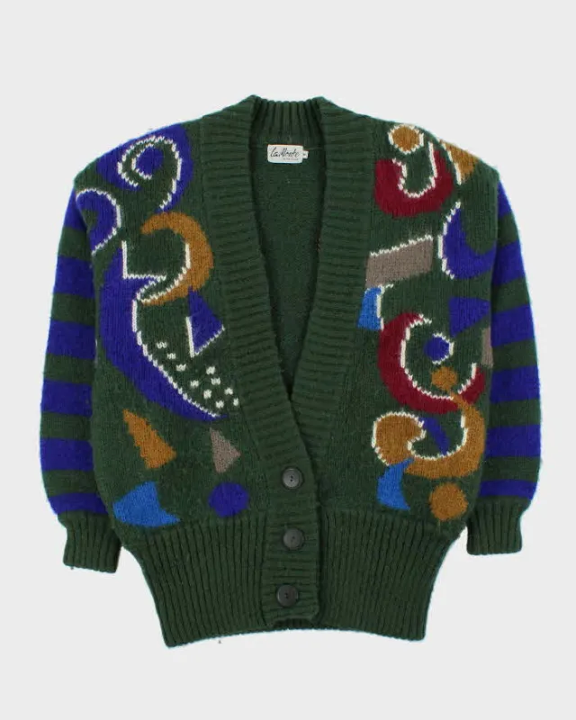 Vintage La Monte Chunky Knit Cardigan - M sold by Rokit