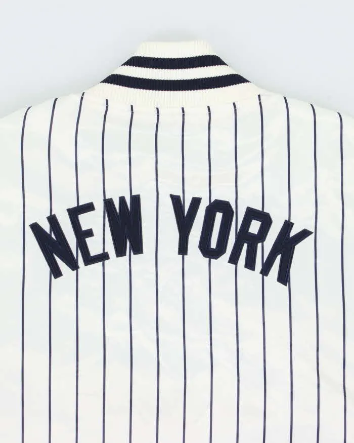 Vintage 00s Majestic New York Yankees Quilted Varsity Baseball Jacket - L sold by Rokit product image thumbnail 3