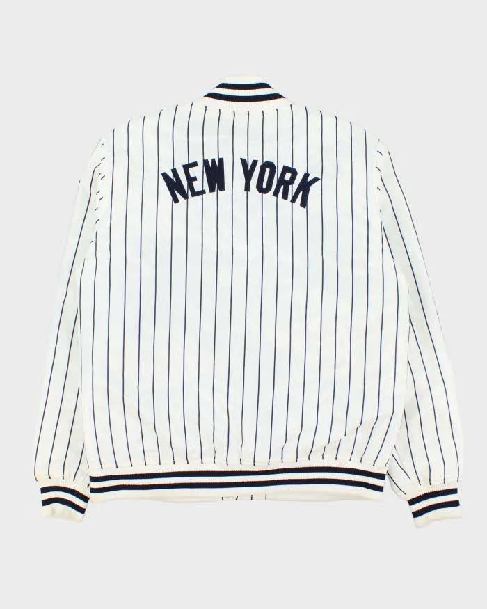 Vintage 00s Majestic New York Yankees Quilted Varsity Baseball Jacket - L sold by Rokit product image thumbnail 2