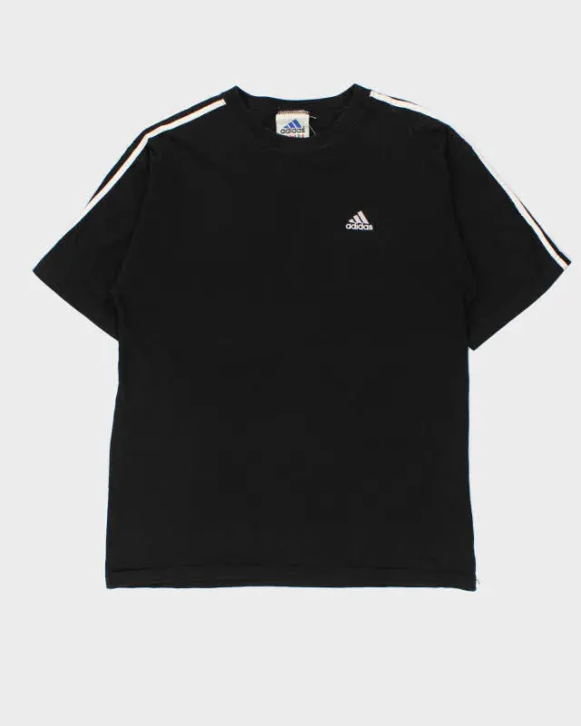 Vintage 1990s Adidas Heavyweight Embroidered Oversized Crewneck T-Shirt - M sold by Rokit