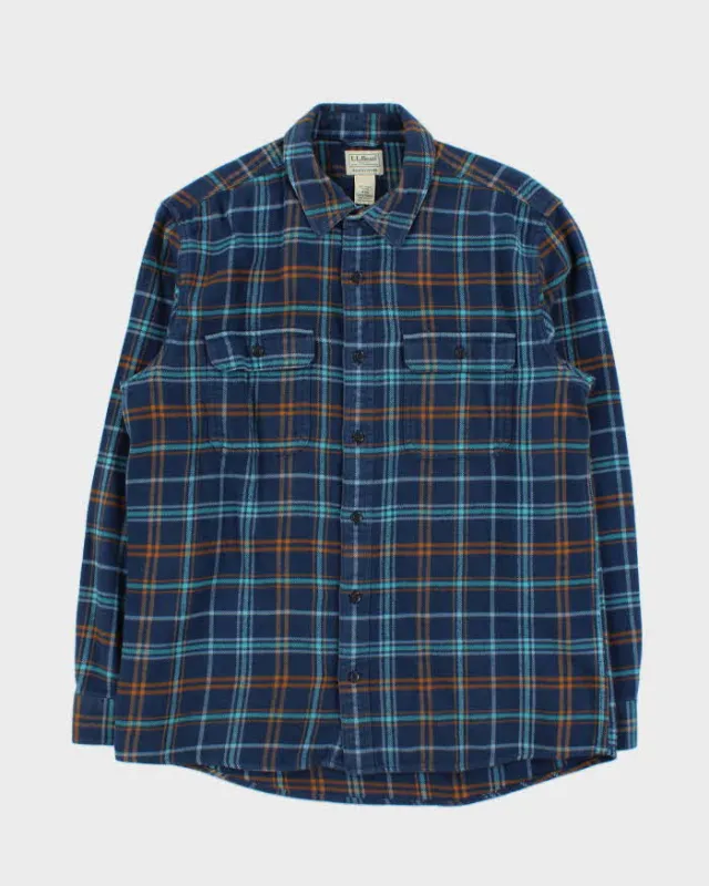 Vintage L.L. Bean Heavyweight Flannel Shirt - M sold by Rokit
