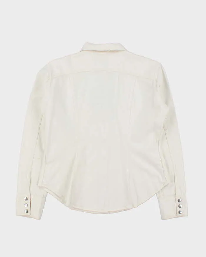 Vintage Y2K 00s Women's Levi's Denim Long Sleeve Western Shirt - XL sold by Rokit product image thumbnail 2