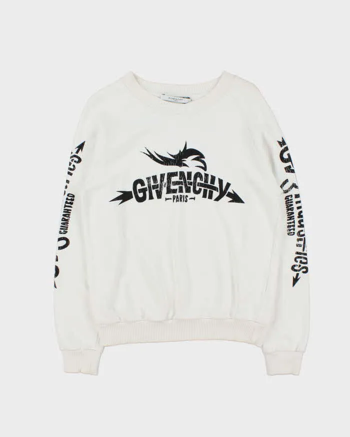 Givenchy GV2 Industries Tribal Logo Crewneck Sweatshirt - S sold by Rokit