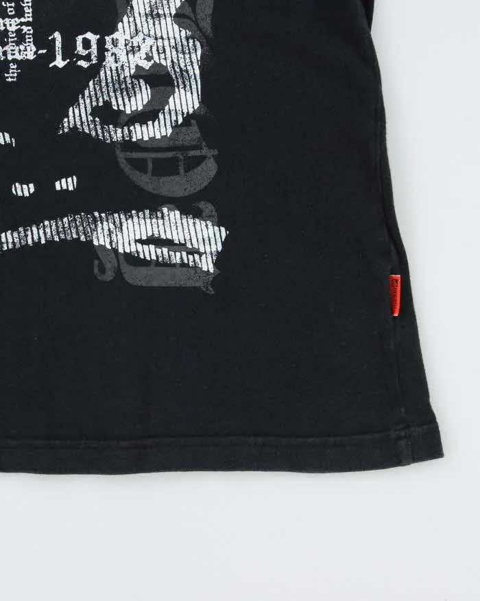 Vintage Y2K 00s BadBoy Gothic Double Layer T-Shirt - L sold by Rokit product image thumbnail 4