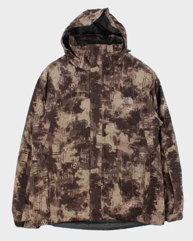 Vintage Y2K 00s The North Face Hyvent Graffiti Double Lined Down Fill Puffer Jacket - L sold by Rokit