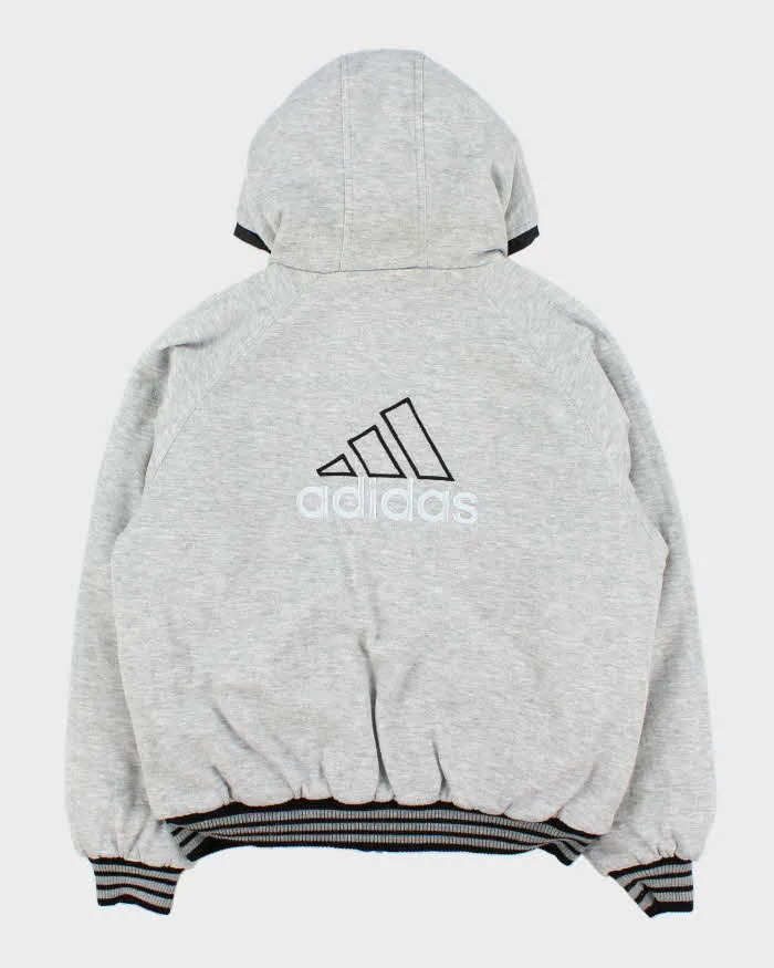 Vintage 1990s Adidas Reversible Padded Hooded Bomber Jacket - M sold by Rokit product image thumbnail 5