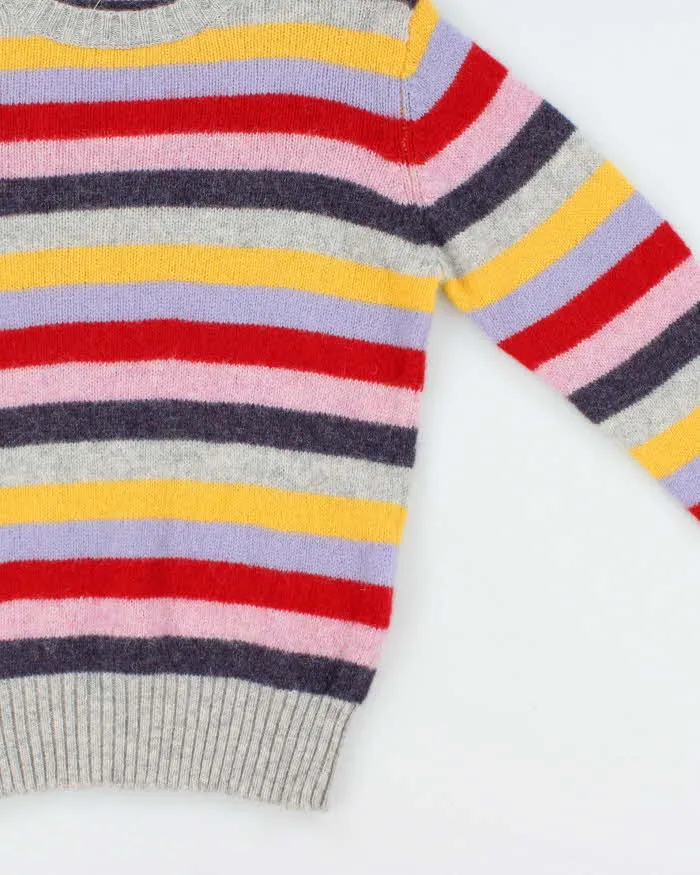 Vintage Clef De Sol Stripe Wool Jumper - M sold by Rokit product image thumbnail 3