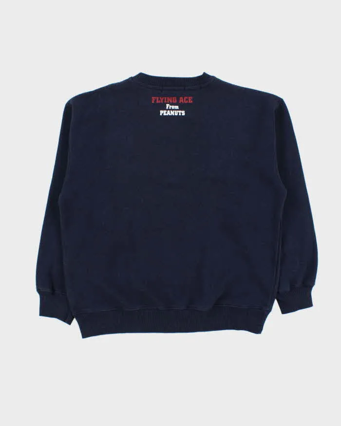Vintage 1990s Peanuts Flying Ace Crewneck Sweatshirt - L sold by Rokit product image thumbnail 2