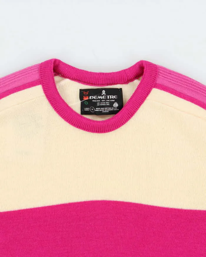 Vintage 80s Demetre Wool Jumper - M sold by Rokit product image thumbnail 5