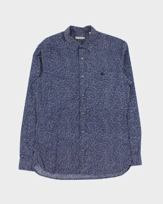 Vintage Y2K 00s Burberry Brit Dotted Print Long Sleeve Shirt - M sold by Rokit