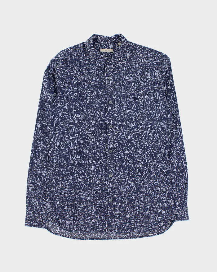 Vintage Y2K 00s Burberry Brit Dotted Print Long Sleeve Shirt - M sold by Rokit