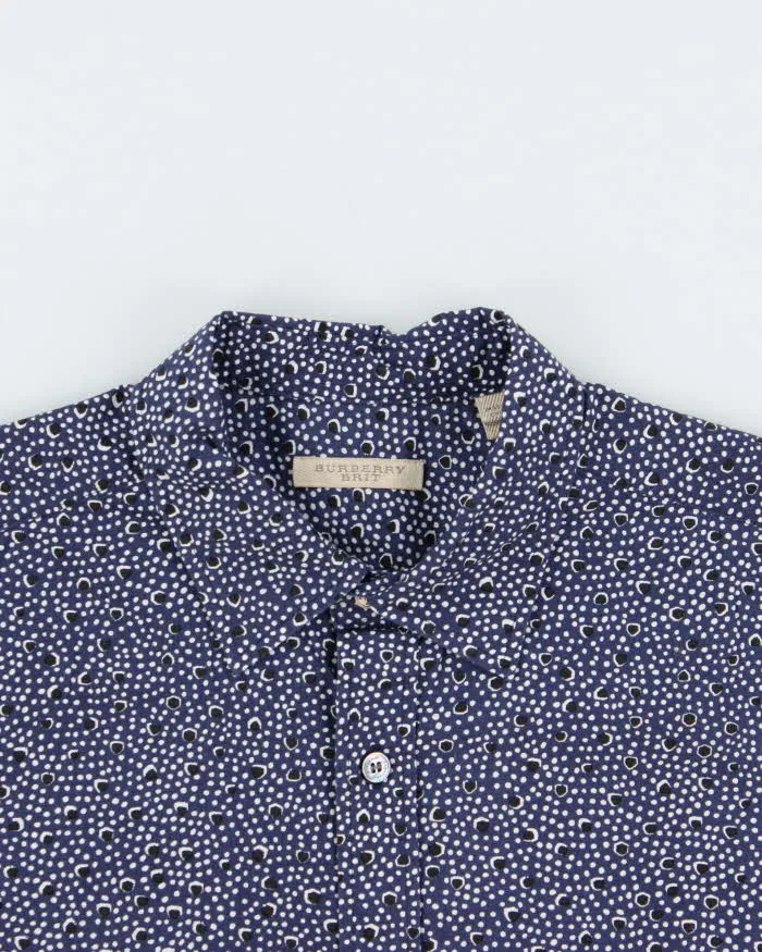 Vintage Y2K 00s Burberry Brit Dotted Print Long Sleeve Shirt - M sold by Rokit product image thumbnail 3