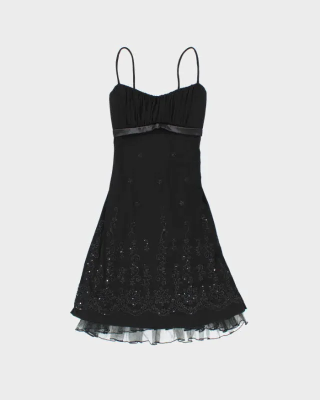 Vintage Y2k 00s Ruby Rox Beaded Dress - M sold by Rokit