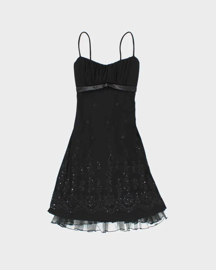 Vintage Y2k 00s Ruby Rox Beaded Dress - M sold by Rokit