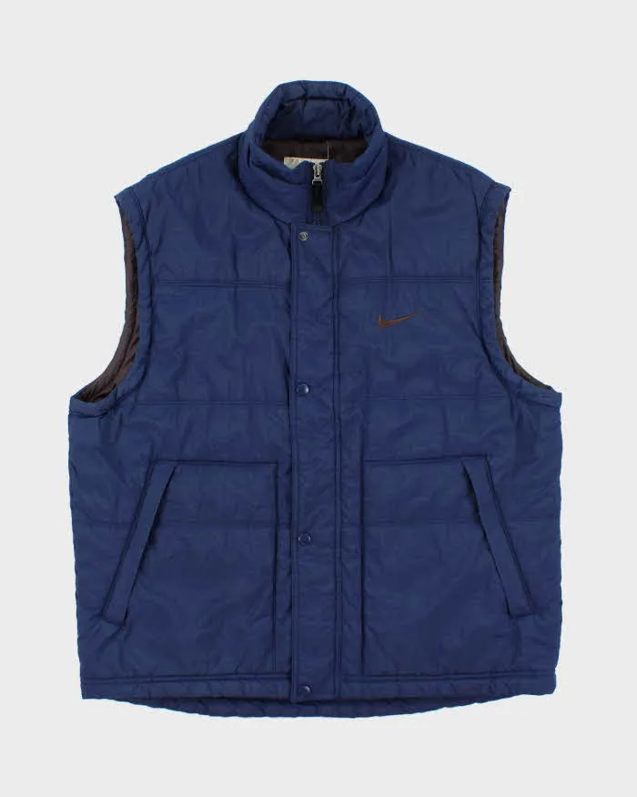 Vintage 1990s Nike Puffer Gilet Jacket - L sold by Rokit