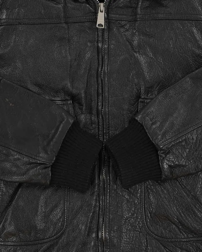 Vintage 1990s Cowhide Leather G-1 Japan Airforce Shearling Flight Jacket - L sold by Rokit product image thumbnail 5