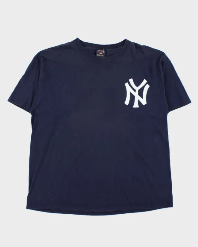Vintage 1990s Majestic Cooperstown New York Yankees Dimaggio Crewneck T-Shirt - XXL sold by Rokit