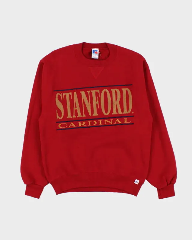 Vintage 1990s Russell Athletic Stanford Cardinal Crewneck Sweatshirt - S sold by Rokit